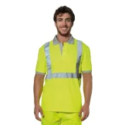 Polo da lavoro Alta visibilità Logica POLOREFLEXG-L