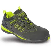 Scarpe antinfortunistiche basse Nabuk Metal-free Logica COSMO-44 S3 SRA