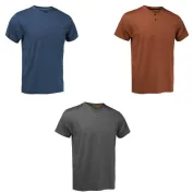 T-shirt da lavoro Serafino 100% Cotone manica corta Logica MACAO/1-L T-shirt da lavoro Serafino 100% Cotone manica corta Logica MACAO/1-L