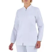 Casacca da Lavoro Giblor's Antibatterico Alice con Zip Donna 20P03K230