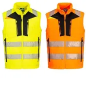 Gilet da Lavoro Alta Visibilità Multitasche Softshell DX4 Portwest DX479
