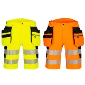 Bermuda da Lavoro Alta Visibilità Portwest Holster DX4 Stretch DX446