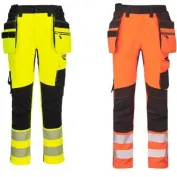 Pantaloni da Lavoro Alta Visibilità Craft Portwest Holster DX4 Stretch DX454