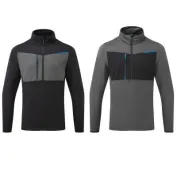 Felpa da Lavoro WX3 Mezza Zip Portwest T755