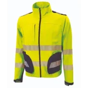 Giacca da Lavoro Catarinfrangente Alta Visibilità U-Power Bea HL223YF