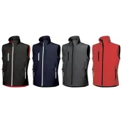 Gilet da Lavoro Softshell Stretch Elasticizzato U-Power Climb