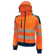 Giacca da Lavoro Softshell Stretch Elasticizzata Alta Visibilità U-Power Miky