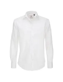 Camicia Da Lavoro Black Tie LSL Manica Lunga B&C Collection - BCSMP21