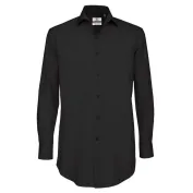Camicia Da Lavoro Black Tie LSL Manica Lunga B&C Collection - BCSMP21 Camicia Da Lavoro Black Tie LSL Manica Lunga B&C Collection - BCSMP21