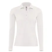 Polo Da Lavoro Safran Pure LSL da Donna Manica Lunga B&C Collection - BCPW456