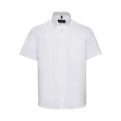 Camicia Da Lavoro Classica a Maniche Corte 100% Cotone Twill Russell - JE917M Camicia Da Lavoro Classica a Maniche Corte 100% Cotone Twill Russell - JE917M