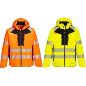 Giacca da Lavoro Alta Visibilità Multitasche Impermeabile Portwest DX462