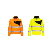 Giacca in Pile da Lavoro Alta Visibilità Multitasche Metalfree Portwest PW274