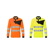 Polo da Lavoro Alta Visibilità Metalfree Portwest PW220