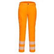 Pantaloni da Lavoro Alta Visibilità Multitasche Stretch Portwest R440