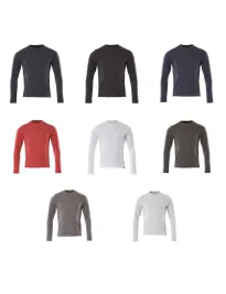 Maglietta da Lavoro Manica Lunga 100% Cotone Albi Mascot 50548-250