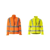 Giacca da Lavoro Alta Visibilità Multitasche Softshell Zip Intera Calgary Mascot 08005-159