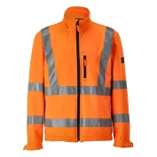 Giacca da Lavoro Alta Visibilità Multitasche Softshell Zip Intera Calgary Mascot 08005-159