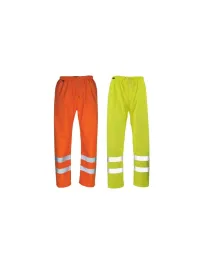 Pantaloni da Lavoro Alta Visibilità Impermeabili Antivento Wolfsberg Mascot 50102-814