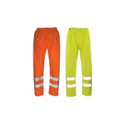 Pantaloni da Lavoro Alta Visibilità Impermeabili Antivento Wolfsberg Mascot 50102-814
