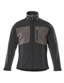 Giacca Softshell da Lavoro Alta Visibilità Zip Intera Antivento Multitasche Lagos Mascot 50057-824