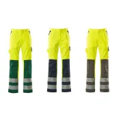 Pantaloni da Lavoro Alta Visibilità Multitasche Olinda Mascot 07179-470