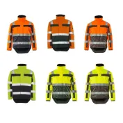 Giacca da Lavoro Alta Visibilità Impermeabile Multitasche Antivento Teresina Mascot 07223-880