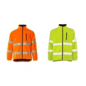 Giacca in Pile da Lavoro Alta Visibilità Multitasche Antivento Salzburg Mascot 05242-125