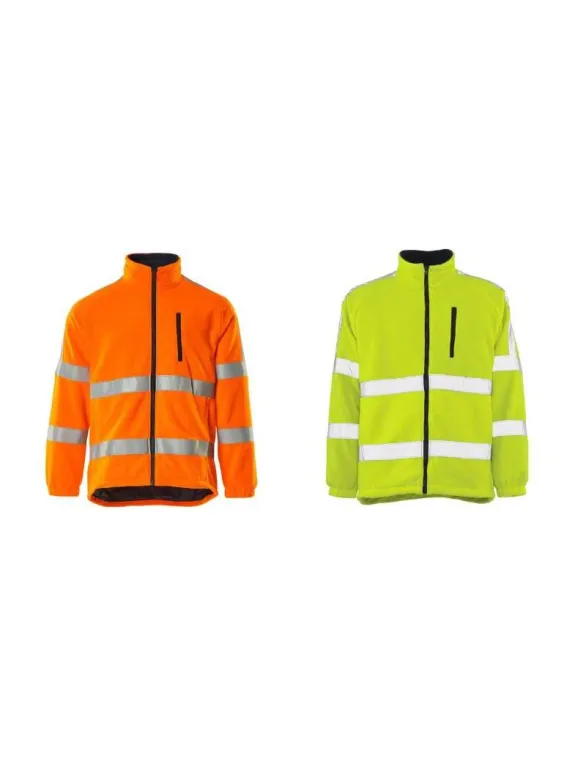 Giacca Lavoro Foderata Giacca Pile Alta Visibilità Da Lavoro - Foto 9