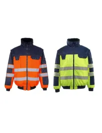 Giubbotto da Lavoro Alta Visibilità Multitasche Livigno Mascot 00920-660