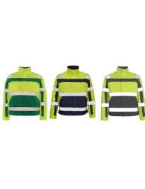 Giacca da Lavoro Alta Visibilità Multitasche Impermeabile Cameta Mascot 07109-470