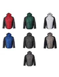 Giacca da Lavoro Multitasche Impermeabile Antivento con Capuccio Frankfurt Mascot 12035-211