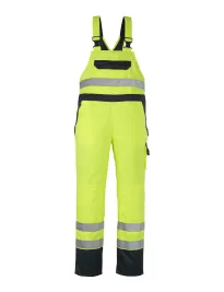 Salopette da Lavoro Alta Visibilità Impermeabile Multitasche Antivento Wels Mascot 07092-880