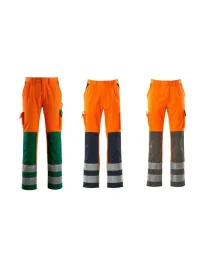 Pantaloni da Lavoro Alta Visibilità Multitasche Olinda Mascot 07179-860