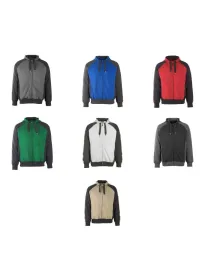 Felpa da Lavoro con Capuccio Zip Intera Wiesbaden Mascot 50566-963
