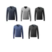 Maglione da Lavoro con Lana Merinos scollo a V Mascot 50635-989
