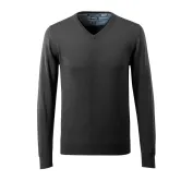 Maglione da Lavoro con Lana Merinos scollo a V Mascot 50635-989