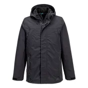 Giacca da Lavoro 3 in 1 Impermeabile Antivento Multitasche con Cappuccio Portwest KX366