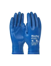Guanti da Lavoro Impermeabili in Nitrile ATG Maxidex 19-007