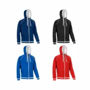 Felpa da Lavoro Zip Intera Con Cappuccio Sottozero Enjoy E0510