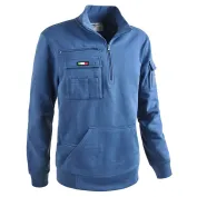 Felpa da Lavoro Multitasche Mezza Zip Sottozero Tank 50250
