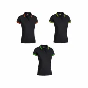 Polo da Lavoro da Donna Stretch Sottozero Sissi Black Line E0489