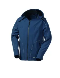 Fuori tutto - Giubbotto da Lavoro Stretch Softshell Rossini New Nyborg HH621 Colore Blu Taglia M