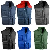 Gilet Lavoro Imbottito Sottozero Antares Uomo - Multitasche, Smanicato, Taglia 3XL - Foto 11