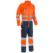Tuta da Lavoro Alta Visibilità Bicolore Multitasche Sottozero Tuta Bicolore H.V. 2520