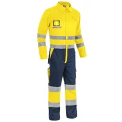 Tuta da Lavoro Alta Visibilità Bicolore Multitasche Sottozero Tuta Bicolore H.V. 2520