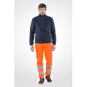 Pantaloni da Lavoro Alta Visibilità Multitasche Invernale Sottozero Pantalone Winter H.V. 2560WX