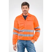 Giubbotto da Lavoro Alta Visibilità Multitasche Invernale Sottozero Giubbetto Winter H.V. 2720WX