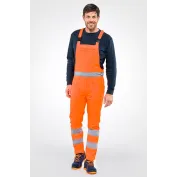 Pettorina da Lavoro Alta Visibilità Multitasche Sottozero Pettorina H.V. 1530X