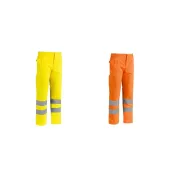 Pantaloni da Lavoro Alta Visibilità Multitasche Sottozero Pantalone H.V. 1560